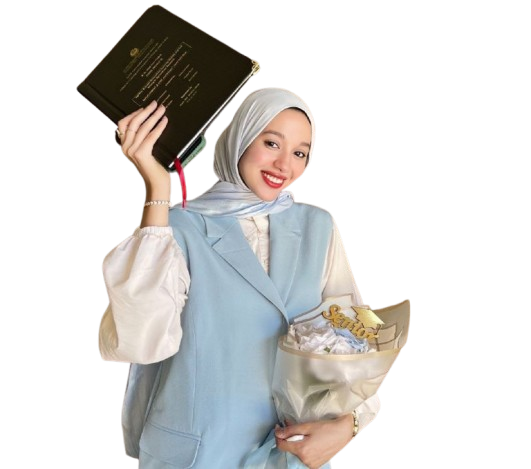 Rahaf Osama at graduation